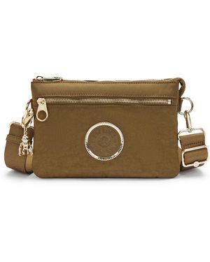 Kipling Crossbody Bag Riri Zip Dry Laurel Spice Small - Green