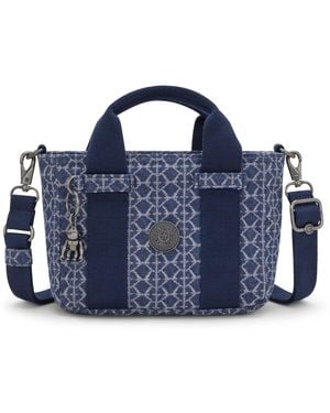 Kipling Shoulder Bag Ritta Mini Light Denim Jq Small - Blue