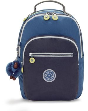 Kipling Backpack Seoul S Fantasy Blue Block Small