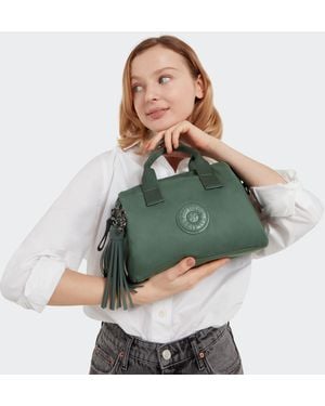 Kipling Shoulder Bag Bina M Misty Olive Medium - Green