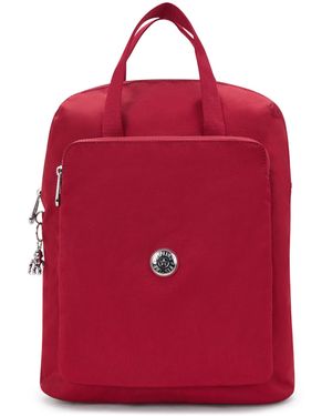 Kipling Backpack Kazuki Wine Medium - Red