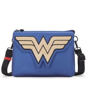 Kipling Crossbody Bag Riri L Flap Wonder Medium 64% Polyamide, 36% Polyurethane - Blue