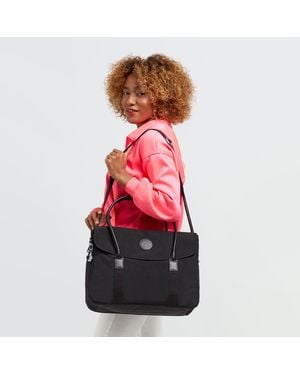 Kipling Computer Bags Superworker Black Noir Large - Red
