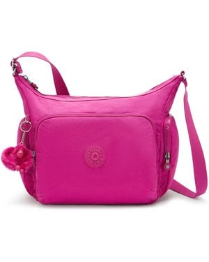 Kipling Crossbody Bag Gabb Confetti Large - Pink