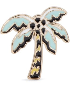 Kipling Small Accessories Palmtree Pin Extra Small 85% Zinc Alloy, 15% Copper - Metallic