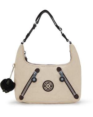 Kipling Shoulder Bag Nikki Back To Heritage Small - Natural