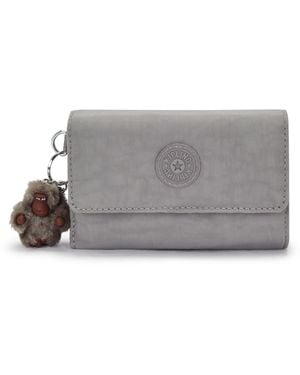Kipling Wallet & Purses Pixi Cloudy Medium 100% Polyamide - Grey