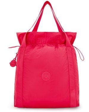 Kipling Tote Elmar Simply Fuchsia Medium - Pink