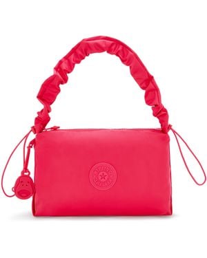Kipling Shoulder Bag Eleni Simply Fuchsia Small - Pink