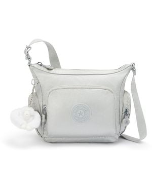 Kipling Crossbody Bag Gabbie Mini New Bright Metallic Extra Small - Grey