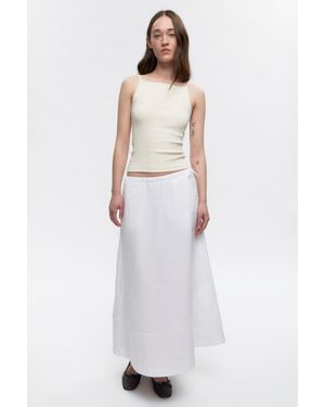 KOTN Merire Pull On Skirt - White