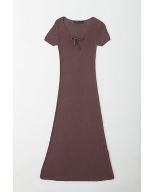 KOTN Iris Knit Dress - Purple