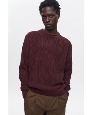 KOTN Dahab Rollneck Sweater - Red