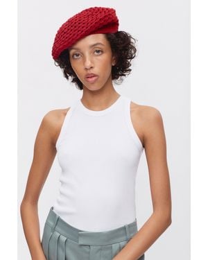 KOTN Mina Beret - White