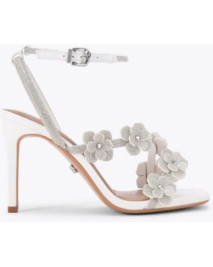 Carvela Kurt Geiger Fabric Other Petals - White