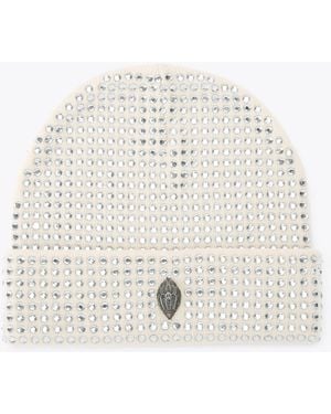 Kurt Geiger Kurt Geiger Hat Bone Synthetic Crystal - White