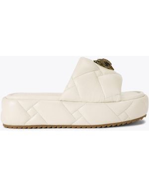 Kurt Geiger Kurt Geiger Bone Leather Kensington - White