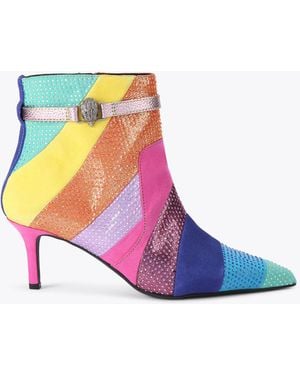 Kurt Geiger Kurt Geiger Ankle Boot Mult Other Fabric Kensington - Blue