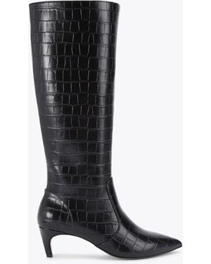 KG by Kurt Geiger Boots Synthetic Trace High Leg - Black