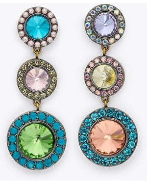 Kurt Geiger Kurt Geiger Earrings Brass Octavia - Blue