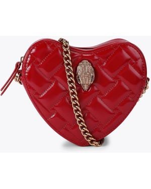 Kurt Geiger Kurt Geiger Cross Body Bag Patent Leather Kensington - Red