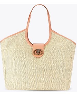 Kurt Geiger Kurt Geiger Tote Bag Leather Chelsea - Natural