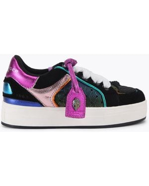 Kurt Geiger Kurt Geiger Kid's Trainers Combination Leather Southbank - Blue