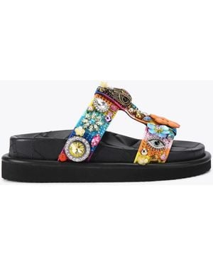 Kurt Geiger Kurt Geiger Sandals Multi Other Fabric Other Orson - Blue