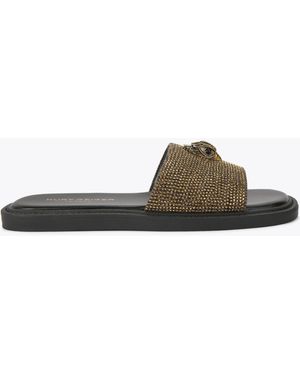 Kurt Geiger Kurt Geiger Sandals Dark Oscar Slide - Brown