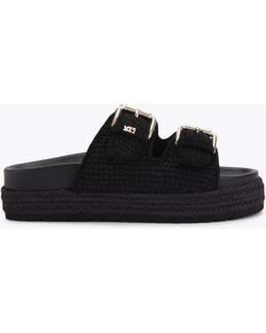 KG by Kurt Geiger Sandals Fabric Raquel - Black