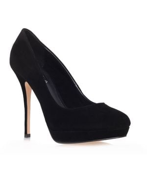 Carvela Kurt Geiger Atkins Suede Platform Court Shoes - Black