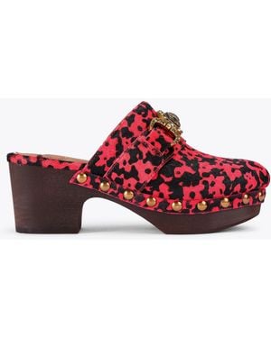 Kurt Geiger Kurt Geiger Flats Combination Leather Other Mansion - Red