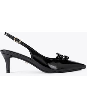 Carvela Kurt Geiger Heels Patent Positano - Black