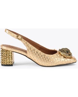 Kurt Geiger Kurt Geiger Heels Leather Chelsea - Metallic