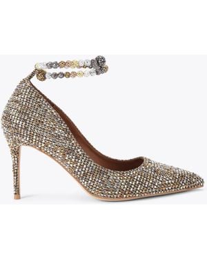 Kurt Geiger Kurt Geiger Heels Beige Combination Belgravia - Metallic