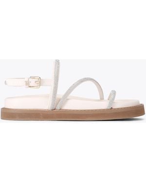 KG by Kurt Geiger Sandals Silver Savanna - White