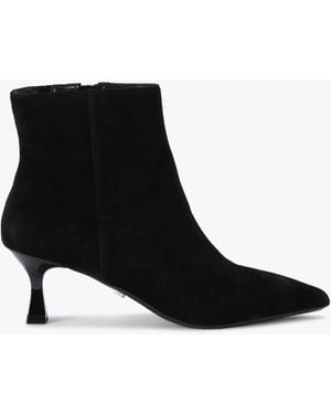 Carvela Kurt Geiger Purpose Leather Ankle Boots - Black