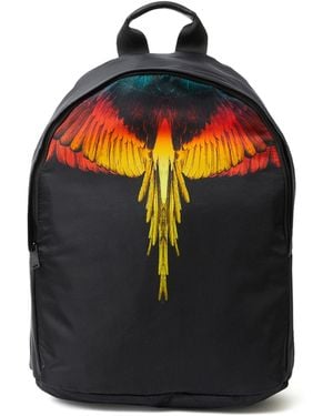 Marcelo Burlon Icon Wings Logo Mini Backpack - Black