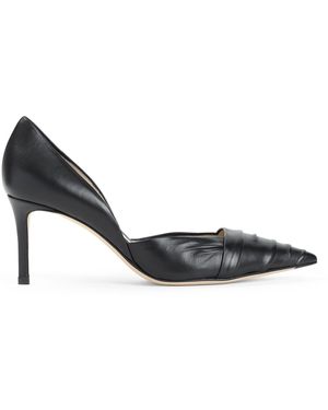 GIORGIO ARMANI ハイヒール　ブラック　37 Georgio Armani Black Heels - Size 40.5 – Flower Moon Boutique