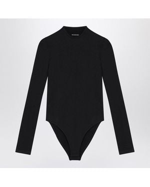 Balenciaga Nylon Bodysuit - Black
