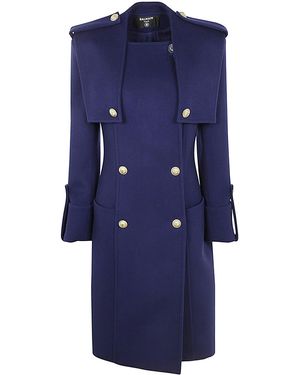 トレンチコート BALMAIN SS24 TRENCH (CF1TL085CE66 0DC) BALMAIN Trench (BALMAIN/トレンチコート) CF1TL085CE66 0DC