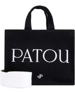 Patou Mini Tote Handbag For - Black
