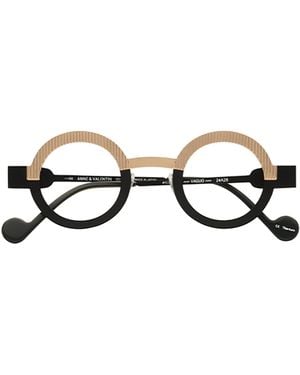Anne et Valentin Chic Optical Frames With Temple Size 148Mm - Black