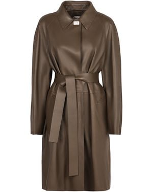 Fendi Leather Jacket - Brown