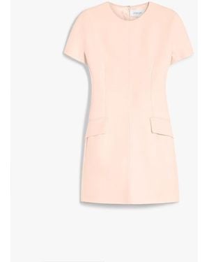 Max Mara Stretch Nylon Blend Agora T-Shirt Mini Dress in