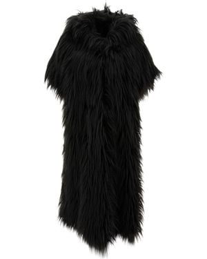 BB COUTURE Mini Faux-Fur Jacket - Black