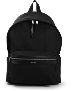 Saint Laurent City Backpack - Black