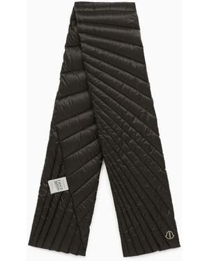 Moncler Radiance Woven Mini Scarf For - Gray