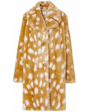 Burberry Faux Fur Jacket For - Metallic