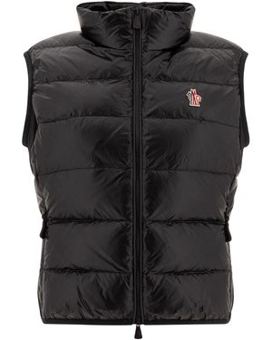 関税込 Moncler Reversible Polartec Zip-Up Gilet Moncler Reversible Polartec Zip-Up Gilet in Brown | Lyst